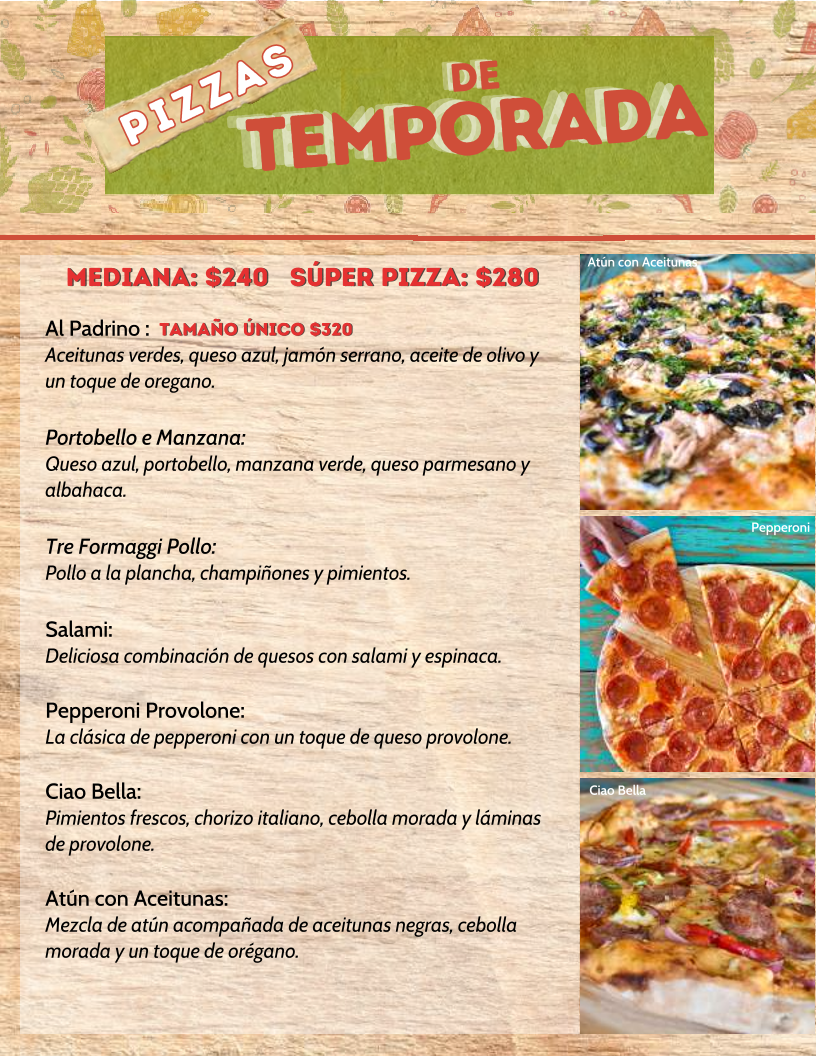 La Bella Pizza Cuautlancingo Menu - Image 4